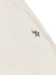 U.S. Polo Assn. Natural Mens Classic Fit Texture Terry Shorts - Image 7 of 8