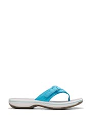 Blau/Chrom - Clarks Brinkley Sea Sandalen - Bild 1 von 7