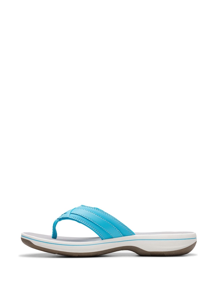 Blau/Chrom - Clarks Brinkley Sea Sandalen - Bild 2 von 7