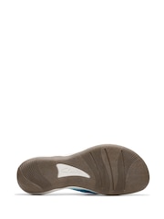 Blau/Chrom - Clarks Brinkley Sea Sandalen - Bild 3 von 7
