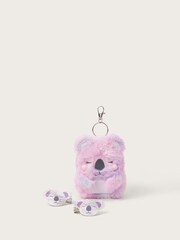 Monsoon Purple Koala Purse with Keyring and Hair Clips - Image 1 of 3