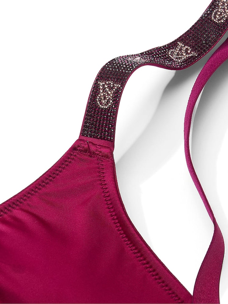 Victoria's Secret Campari Red Shine Strap Bralette - Image 4 of 4