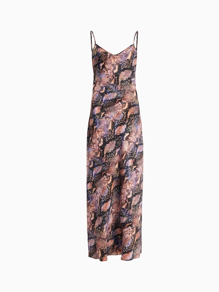 AllSaints Brown Bryony Tahoe Dress - Image 5 of 5