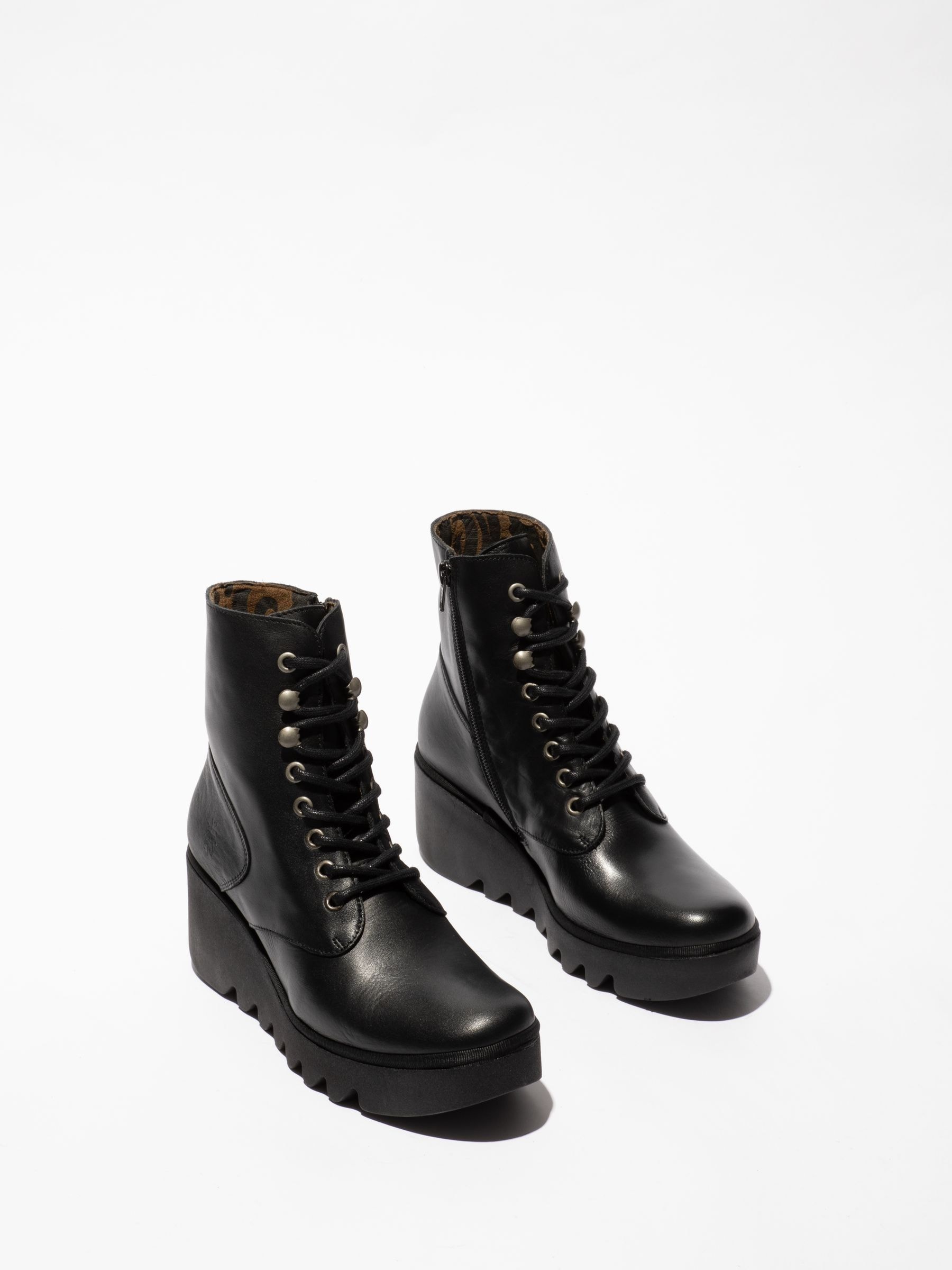 Buy Fly London Birr Lace-Up Ankle Black Boots from Next USA Buy Fly London Birr Lace-Up Ankle Black Boots from Next USA
