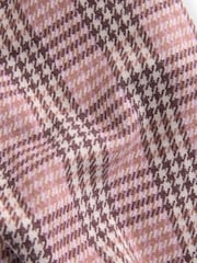 Pink Check Textured Barrel Leg Trousers (3mths-7yrs) - Image 7 of 7