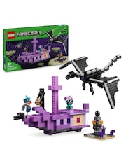 LEGO Minecraft The Ender Dragon And End Ship - Image 1 of 9