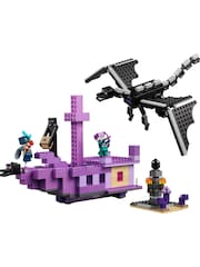 LEGO Minecraft The Ender Dragon And End Ship - Image 2 of 9