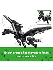 LEGO Minecraft The Ender Dragon And End Ship - Image 4 of 9