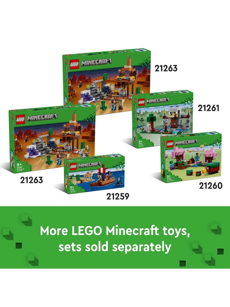 LEGO Minecraft The Ender Dragon And End Ship - Image 8 of 9