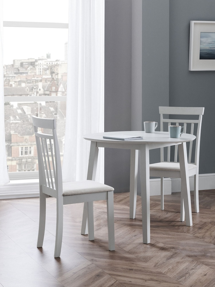 Julian Bowen Grey Coast Dining Chairs Set Of 2 - Image 2 of 6
