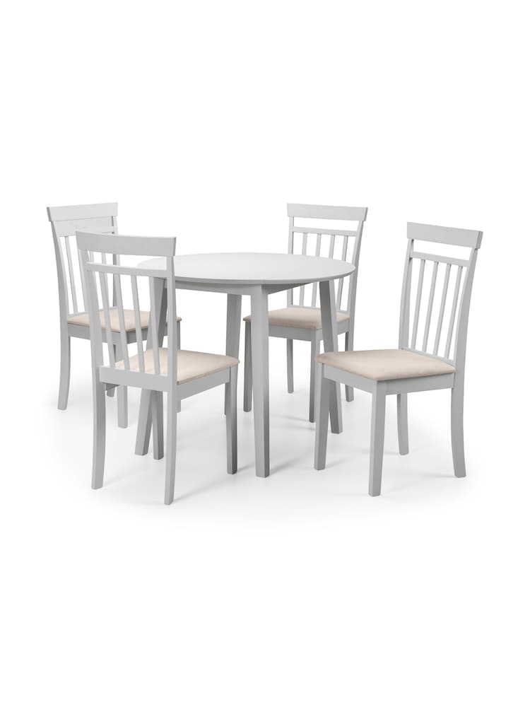 Julian Bowen Grey Coast Dining Chairs Set Of 2 - Image 6 of 6