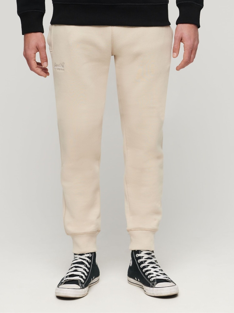 Superdry Nude Essential Logo Joggers - Image 1 of 4