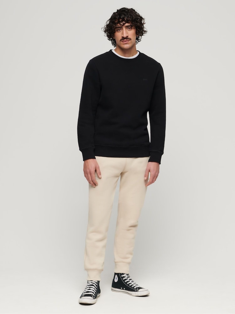 Superdry Nude Essential Logo Joggers - Image 3 of 4