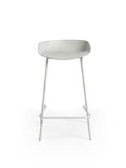 Julian Bowen Set of 2 Grey Renzo Bar Stools - Image 5 of 6