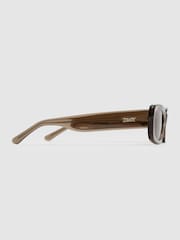 DMY Studios Transparent Rectangular Sunglasses - Image 2 of 5