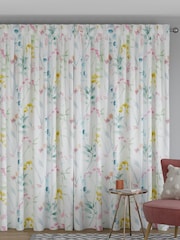 Multi Isla Floral Made to Measure 100% Cotton Curtains - Image 2 of 9