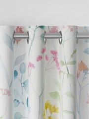 Multi Isla Floral Made to Measure 100% Cotton Curtains - Image 7 of 9