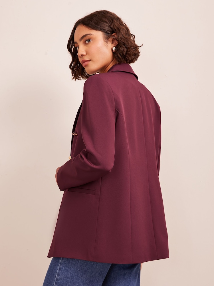 Friends Like These Red Military Blazer - Image 4 of 4