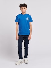 U.S. Polo Assn. Blue Back Print Boys 100% Cotton T-Shirt - Image 4 of 9