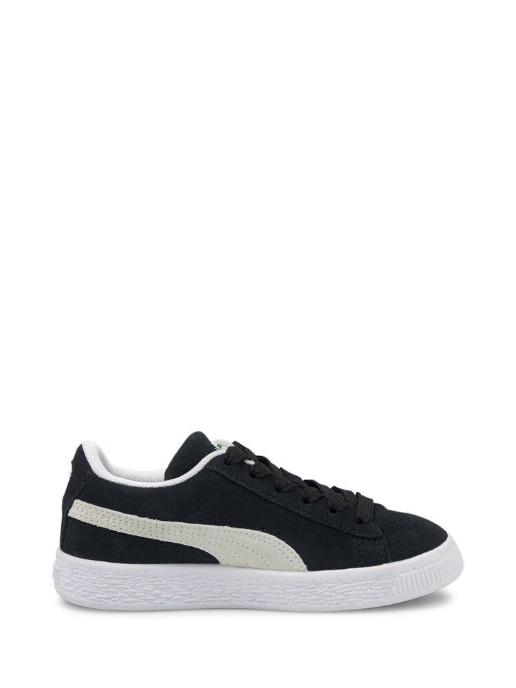 Черный - Puma замшевые классические детские кроссовки XXI - Изображение 1 из 6