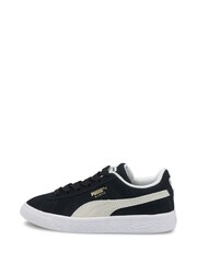 Черный - Puma замшевые классические детские кроссовки XXI - Изображение 2 из 6