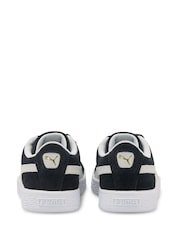 Черный - Puma замшевые классические детские кроссовки XXI - Изображение 3 из 6