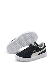 Черный - Puma замшевые классические детские кроссовки XXI - Изображение 4 из 6