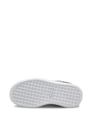 Черный - Puma замшевые классические детские кроссовки XXI - Изображение 6 из 6
