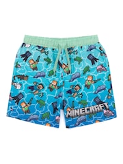 Vanilla Underground Blue Boys Licensing Swim Shorts - Image 1 of 6