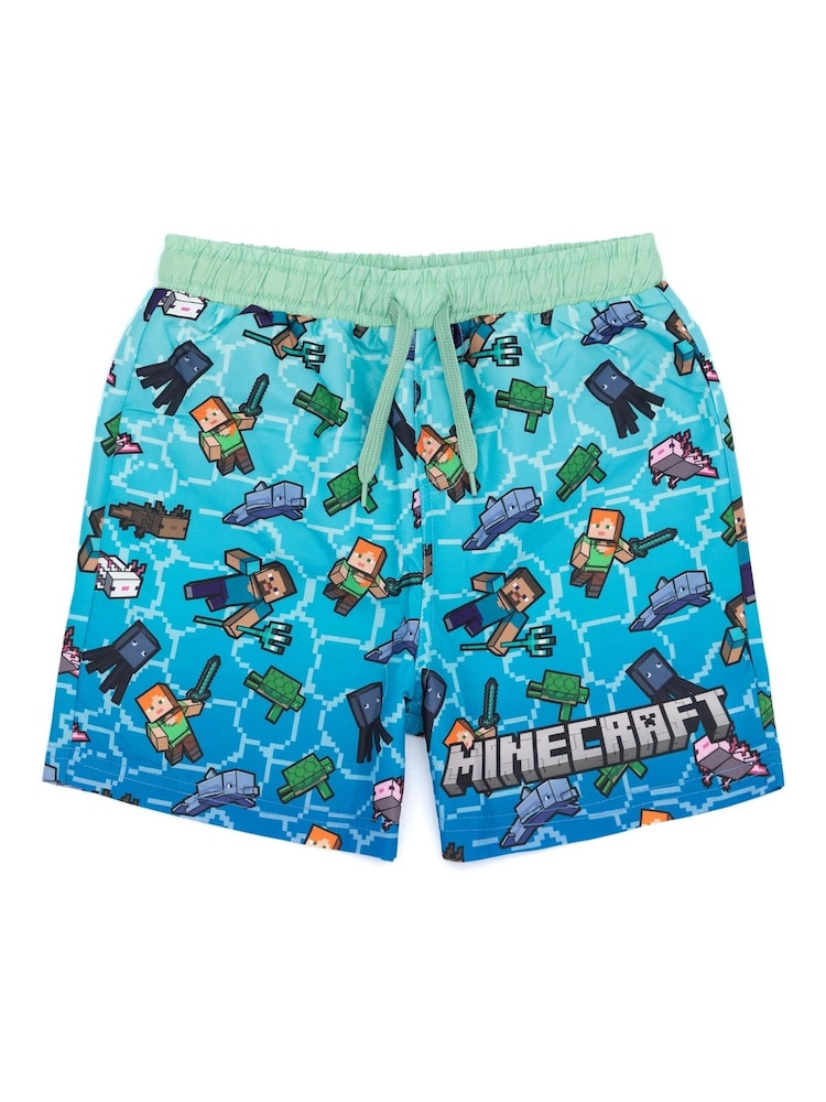 Vanilla Underground Blue Boys Licensing Swim Shorts - Image 1 of 6