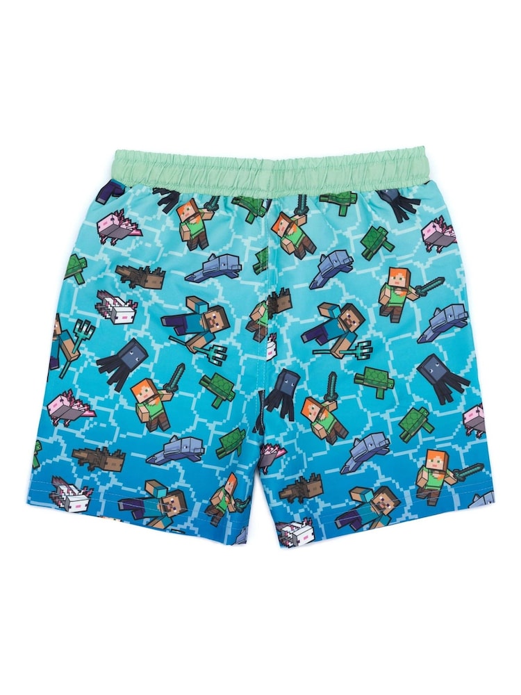 Vanilla Underground Blue Boys Licensing Swim Shorts - Image 2 of 6