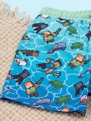 Vanilla Underground Blue Boys Licensing Swim Shorts - Image 6 of 6