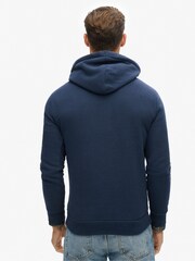 Superdry Blue Track & Field Athletic Graphic Hoodie - Image 2 of 7