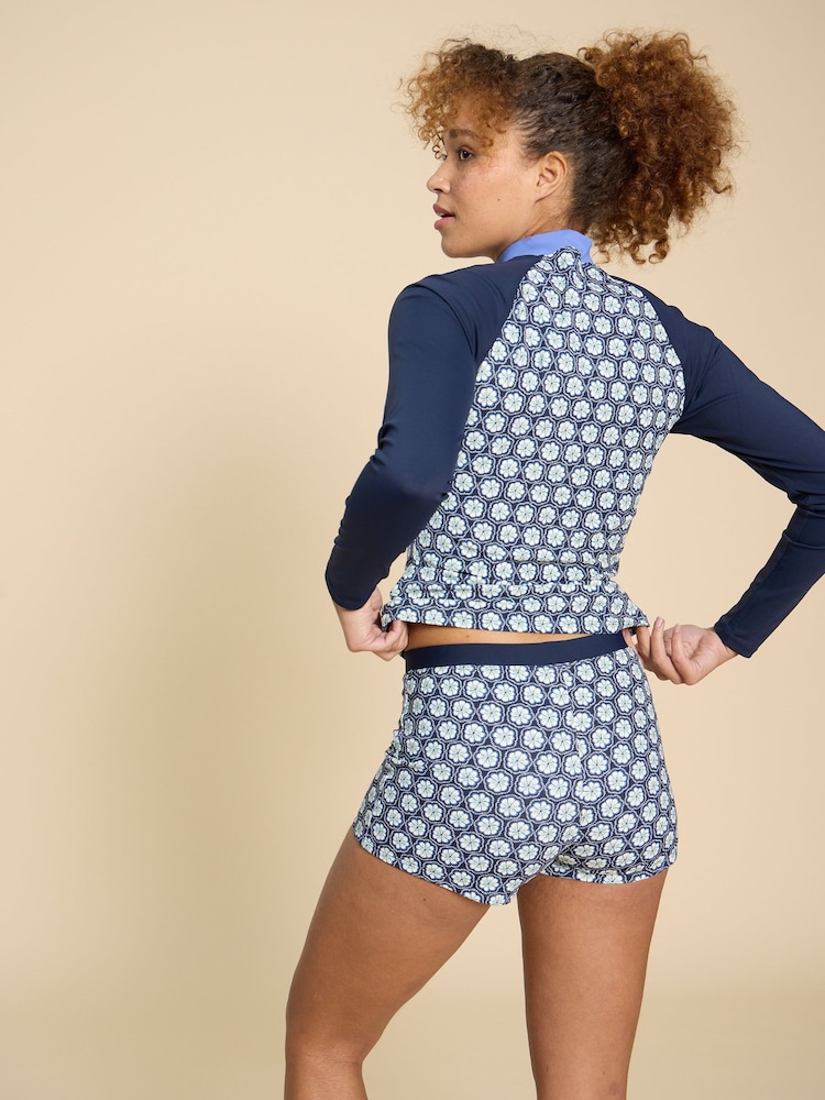 White Stuff Blue Bay Swim Shorts - Image 2 of 7
