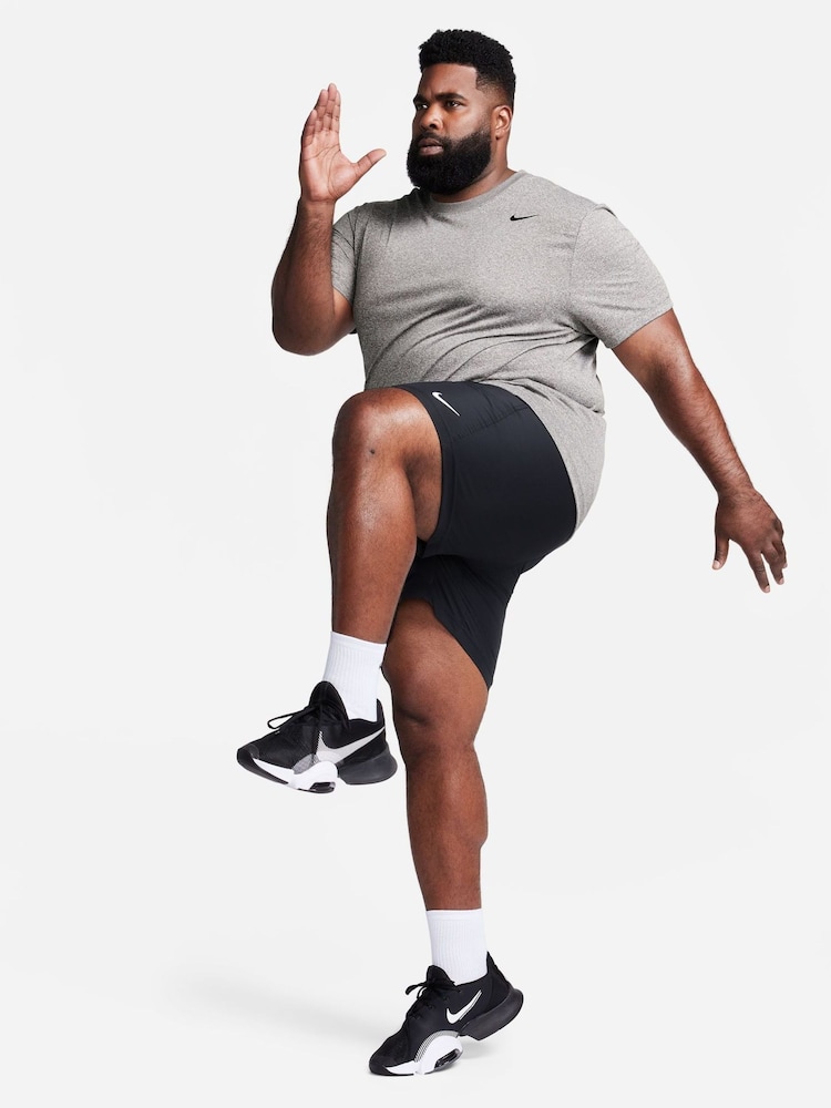 Nike Grey/Black Dri-FIT Legend Training T-Shirt - Image 5 of 5 Nike Grey/Black Dri-FIT Legend Training T-Shirt - Image 5 of 5