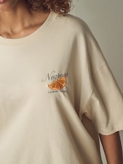 Negroni Cocktail Graphic Negroni Cocktail Graphic 100% Cotton T-Shirt - Image 6 of 10