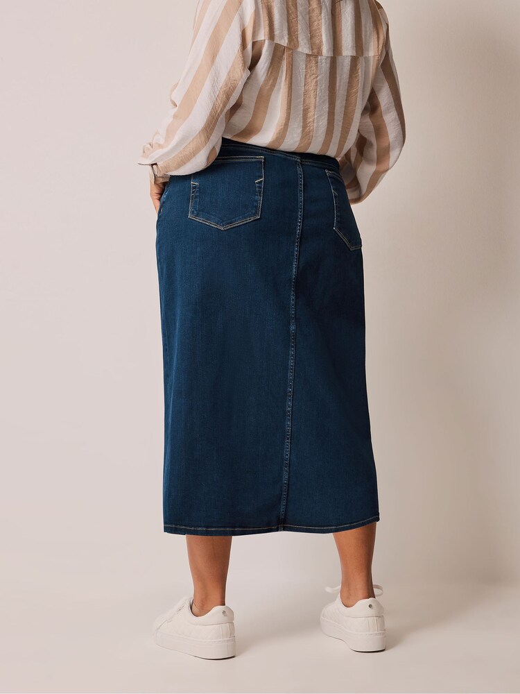 Blau - Evans Jeansrock - Bild 2 von 4