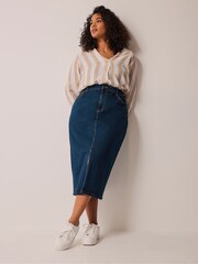 Blau - Evans Jeansrock - Bild 3 von 4