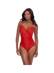 Miraclesuit Tummy Control Razzle Dazzle Siren Swimsuit - Image 3 of 5