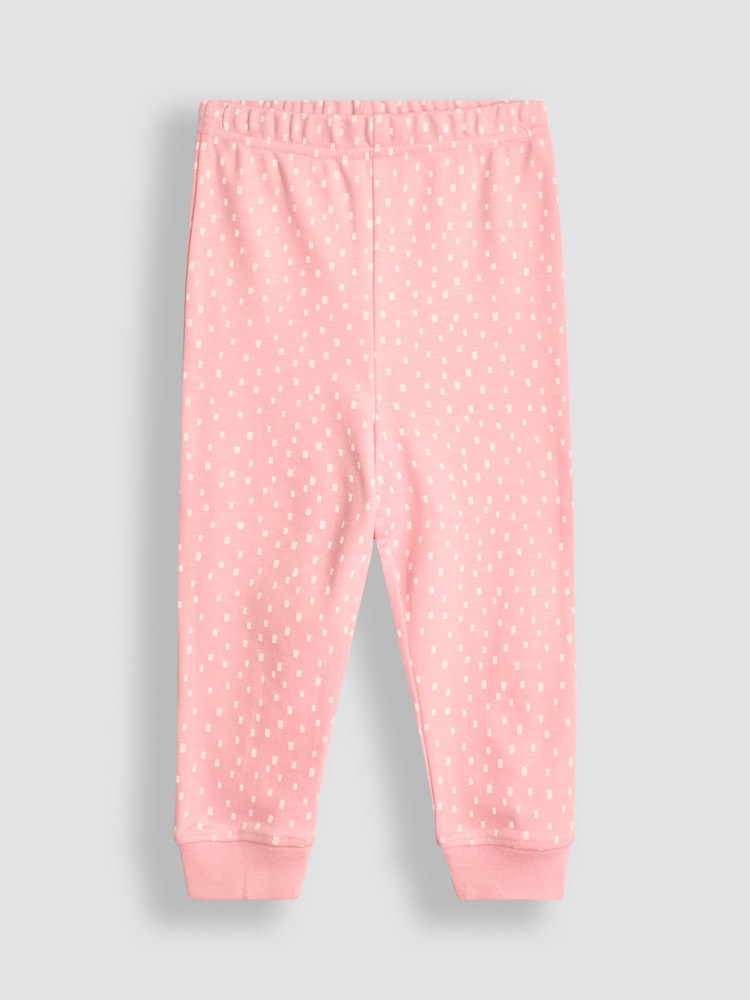 JoJo Maman Bébé Pink Unicorn Pyjamas 2 Pack - Image 2 of 9