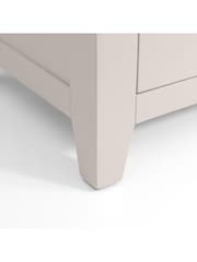 Julian Bowen Grey Richmond Twin Pedestal Dressing Table - Image 6 of 6