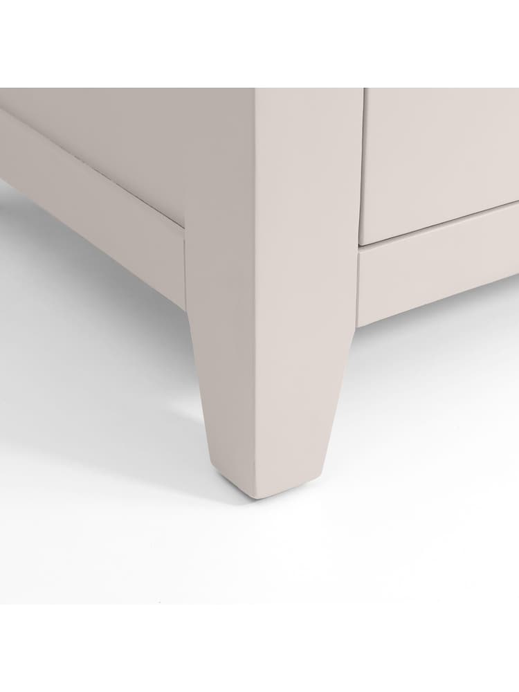 Julian Bowen Grey Richmond Twin Pedestal Dressing Table - Image 6 of 6