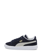 Puma Blue Suede Classic XXI Kids Trainers - Image 2 of 6