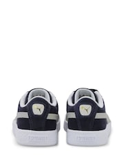 Puma Blue Suede Classic XXI Kids Trainers - Image 4 of 6