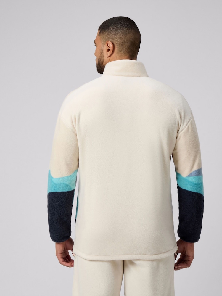 Canterbury Cream British & Irish Lions Rugby Outback Full Zip Fleece - صورة 2 من 8