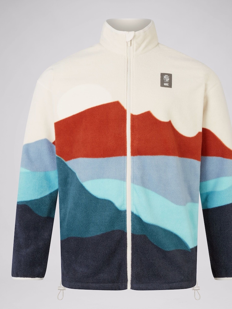 Canterbury Cream British & Irish Lions Rugby Outback Full Zip Fleece - Image 4 of 8