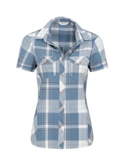 Mountain Warehouse Light Blue Womens Holiday 100% Cotton Shirt - Image 5 of 5