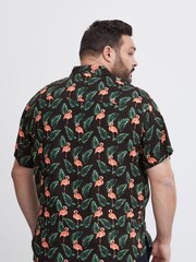 Blend Black Printed Short Sleeve Shirt - Image 2 of 5