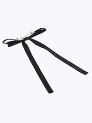 Aela Cream Skinny Satin Bow - Image 2 of 4