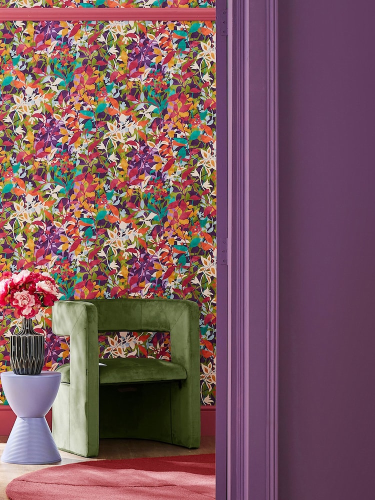 Graham & Brown Brights Fleur 10M Wallpaper - Image 1 of 4